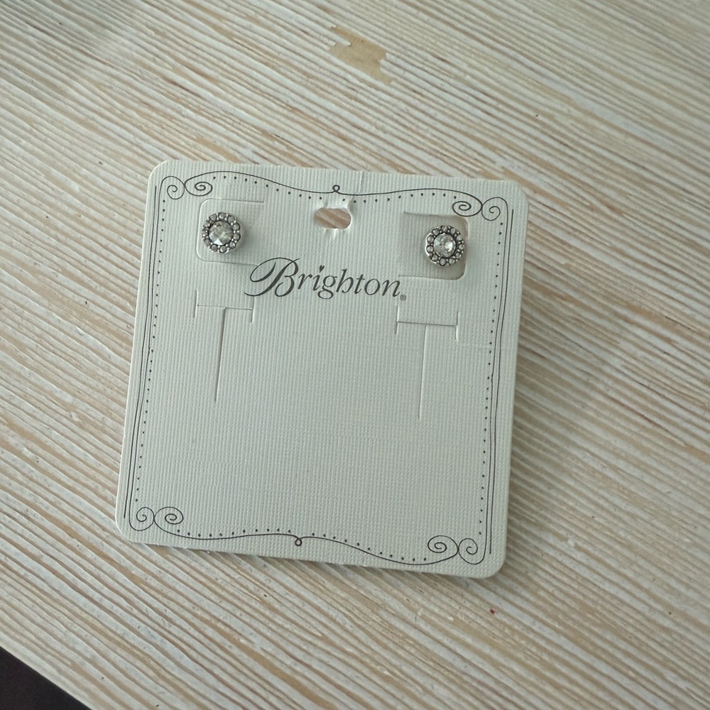 Brighton Silver Stud Earrings